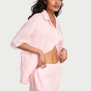 NWT Victoria's Secret Modal-Cotton Pajama Set in Angel Pink